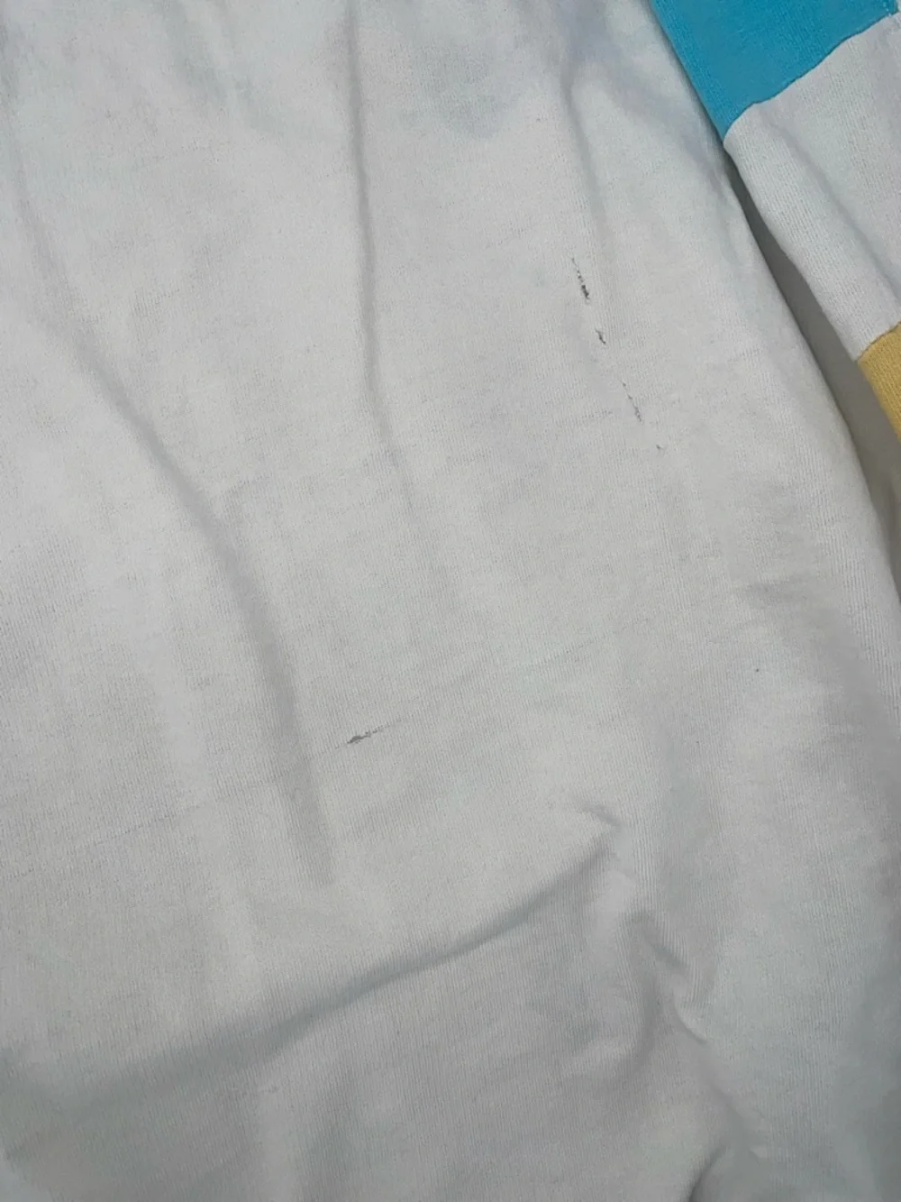 Crewneck Sweatshirt - White/Blue/Yellow - Picture 6 of 9